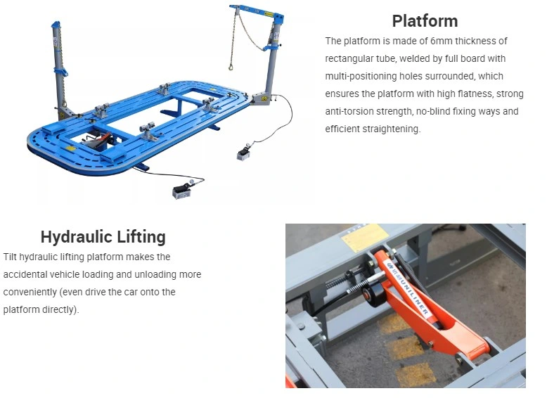 CE Car Bench Frame Machine Auto Body Frame Rack