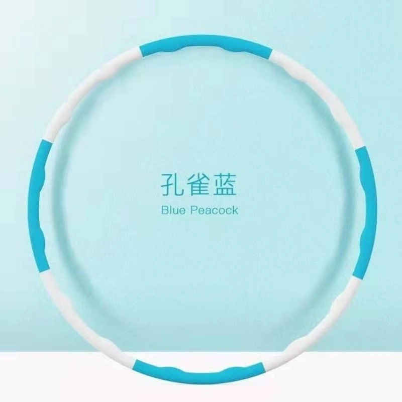 Gym Home Fitness Exercise Removable Hula_ Ring Hoop Foam Sponge Detachable Hula_ Ring Hoop